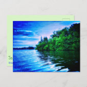 WITTE BRIEFKAART (Voorkant / Achterkant)