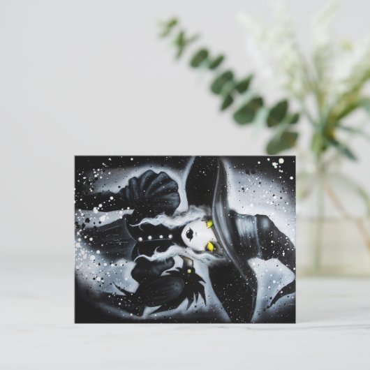 Witte Briefkaart (Staand voorkant)