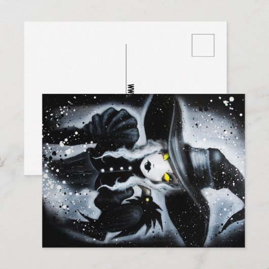 Witte Briefkaart (Voorkant / Achterkant)