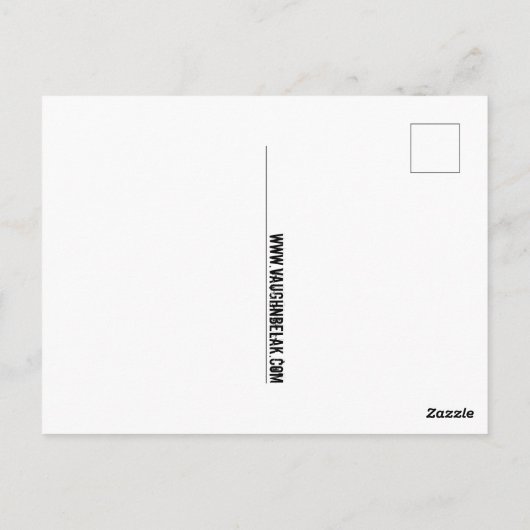 Witte Briefkaart (Achterkant)