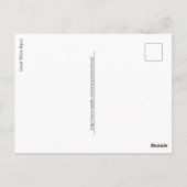 Witte Briefkaart (Achterkant)