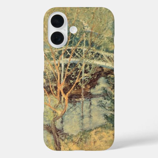 Witte brug door Tarreman,  impressionisme Case-Mate iPhone Case (Achterkant)