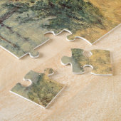 Witte Brug door Twachtman, Oude Impressionisme Legpuzzel (Zijkant)