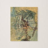 Witte Brug door Twachtman, Oude Impressionisme Legpuzzel (Verticaal)