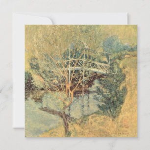 Witte Brug door Twachtman, Vintage Impressionisme