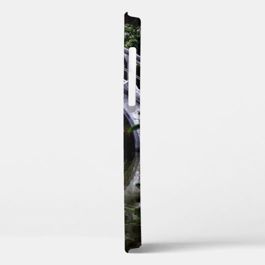 WITTE BRUG, OVERGELEID DOOR BOMEN Case-Mate iPhone CASE (Achterkant / Links)