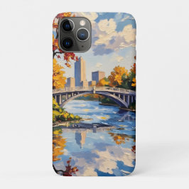 Witte brug van Indianapolis over de White River Case-Mate iPhone Case