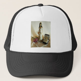 Witte Bruids I Trucker Pet