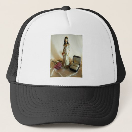 Witte Bruids I Trucker Pet (Voorkant)