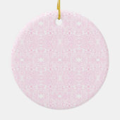 Witte Bruids III Keramisch Ornament (Achterkant)
