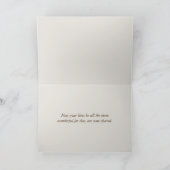 Witte bruiloft Rozen Kaart (Binnen)