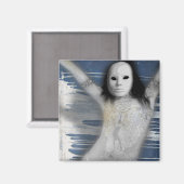 witte bruxa magneet (Voorkant / Achterkant)