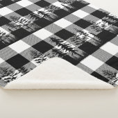 Witte buffalo Pset Woodland Boslijn Sherpa Deken (3/4)