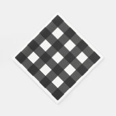 Witte Buffel Groot geruite Servetten (Hoek)