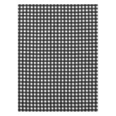 Witte Buffel Groot geruite Tafelkleed (Voorkant)