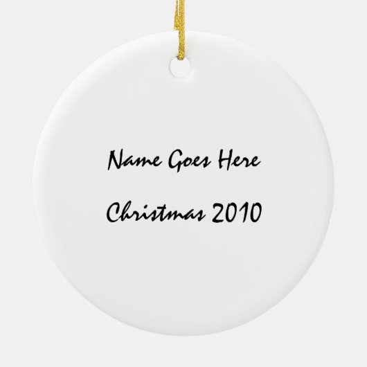 Witte buffel keramisch ornament (Achterkant)