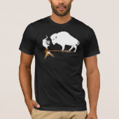Witte buffel t-shirt (Voorkant)