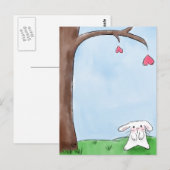 Witte bundel briefkaart (Voorkant / Achterkant)