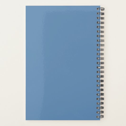 Witte Bunny Planner met  Nametag (Achterkant)