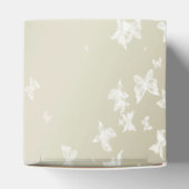 Witte Butterflies Bedankdoosjes (Bovenkant)