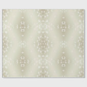 Witte Butterflies Cadeaupapier (Vlak)