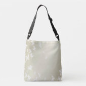Witte Butterflies Crossbody Tas (Achterkant)