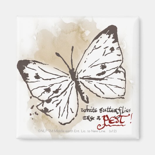 Witte Butterflies zijn een Pest Magneet (Voorkant)
