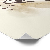 Witte Butterflies zijn een Pest Poster (Hoek)