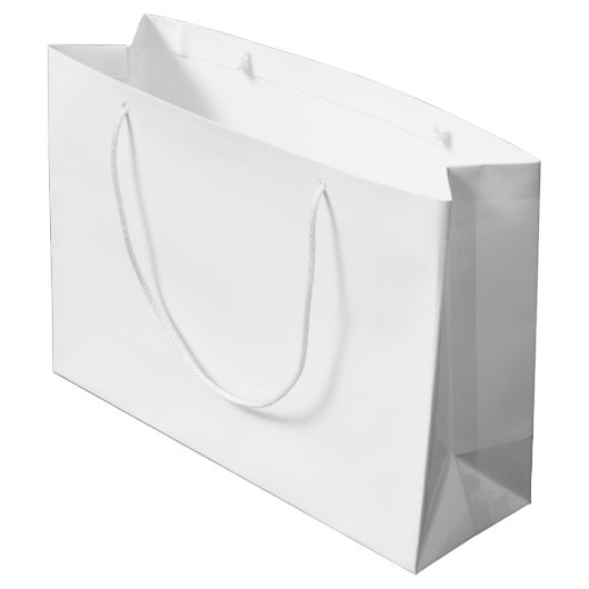 Witte cadeautas (Achterkant Gekanteld)