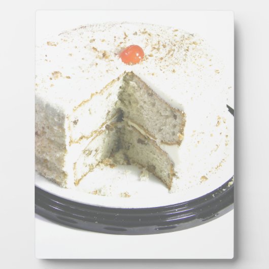 Witte Cake Fotoplaat (Voorkant)
