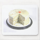 Witte Cake Muismat (Voorkant)