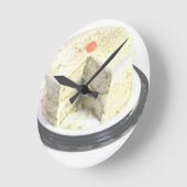 Witte Cake Ronde Klok (Hoek)
