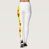 Witte Californische Leggings voor de aanjager (Achterkant)