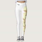 Witte Californische Leggings voor de aanjager (Voorkant)