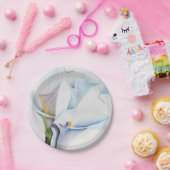 WITTE CALLA LIES PAPIER BORD (Feest)