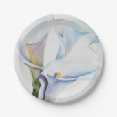 WITTE CALLA LIES PAPIER BORD (Voorkant)