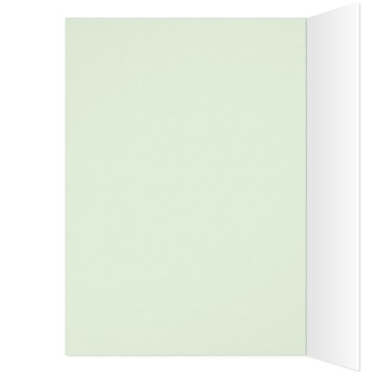 Witte Calla Lilies en waterblanco Wenskaart (Binnen (Links))