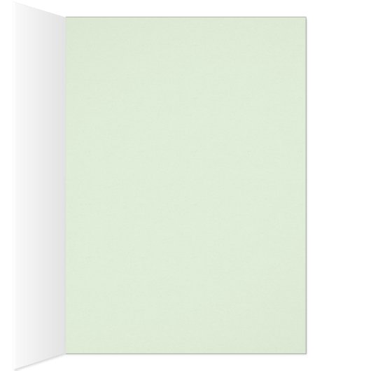 Witte Calla Lilies en waterblanco Wenskaart (Binnen (Rechts))