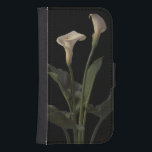 witte Calla Lilies Galaxy S4 Portemonnee Hoesje<br><div class="desc">De historische lithograaf uit het collectie van de openbare bibliotheek van Boston,  gepubliceerd door L. Prang & Co. Afbeelding,  is digitaal hersteld en uitgebreid tot de vroegere levendigheid.</div>