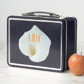 Witte Calla Lily Bloem Achtertuin Foto (In situ)