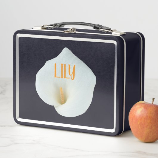 Witte Calla Lily Bloem Achtertuin Foto (In situ)