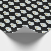 Witte Calla Lily Bloem Achtertuin Foto Cadeaupapier (Hoek)