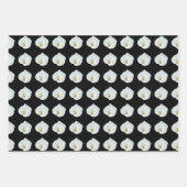 Witte Calla Lily Bloem Achtertuin Foto Inpakpapier Vel (Voorkant)