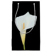 Witte Calla Lily Bloem Achtertuin Foto Klein Cadeauzakje (Voorkant)