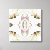 Witte Calla Lily Canvas Print (Voorkant)