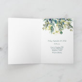 Witte Calla Lily en Eucalyptus Ivoor en Goud (Binnen)