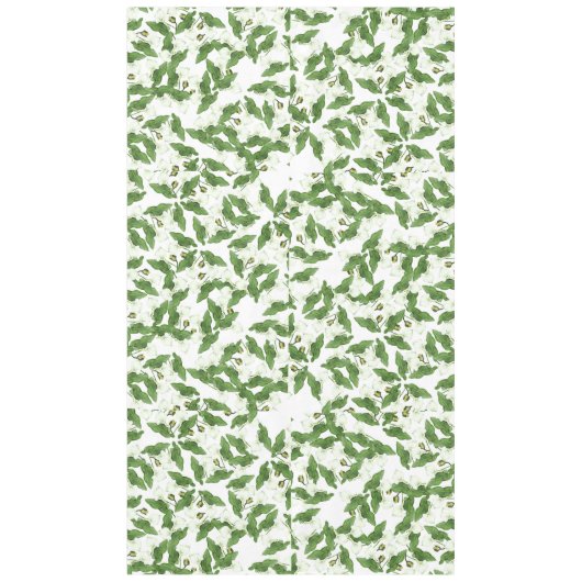  witte Calla Lily Flowers Tablecloth Tafelkleed (Voorkant)