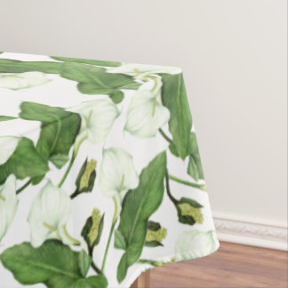  witte Calla Lily Flowers Tablecloth Tafelkleed