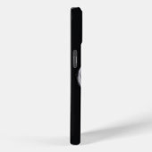 Witte Calla Lily op zwart Case-Mate iPhone Case (Achterkant / Rechts)