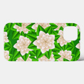 Witte Camelia's en Groene Bladeren Case-Mate iPhone Case (Achterkant (horizontaal))